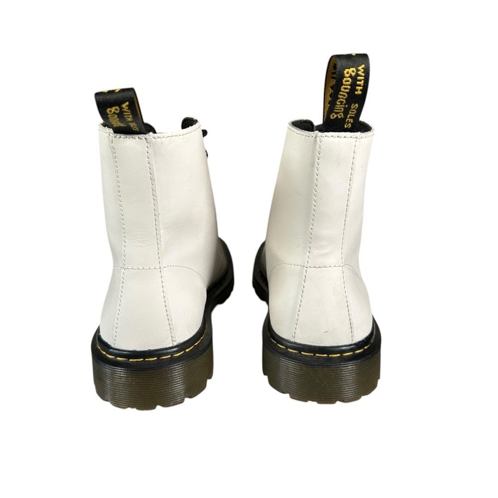 DR. MARTENS Jadon Smooth Leather Lug Sole Platform Boots - Picture 8 of 11